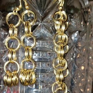 14k good plated earrings